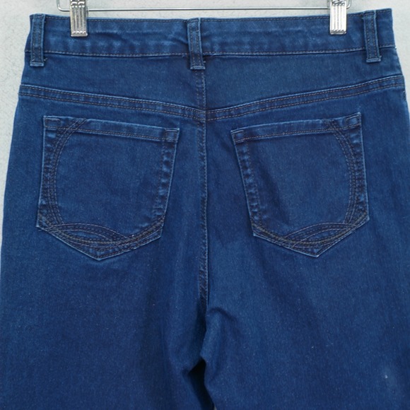 Gloria Vanderbilt Blue Jeans Super Amanda Slim Leg -8 Average 30 / 23.5- High Ri - Picture 5 of 11